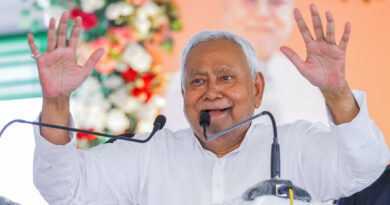 బిహార్ సీఎంగా మరోసారి బాధ్యతలు : నితీశ్