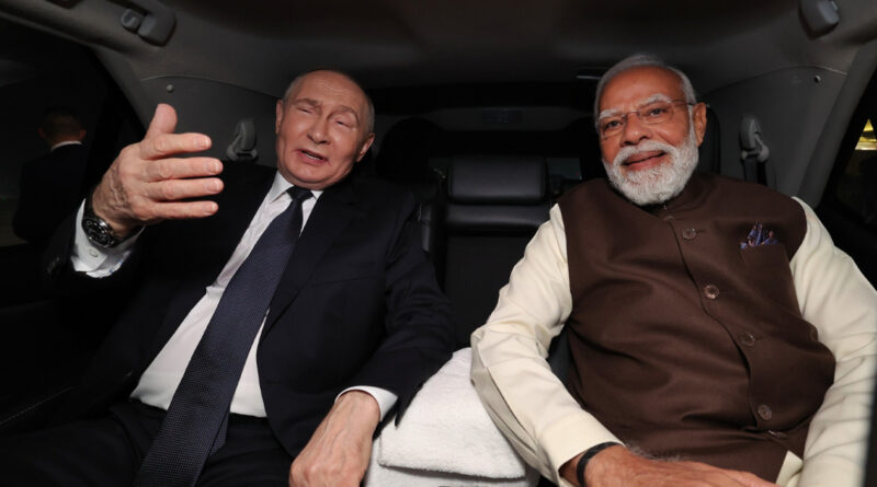 భారత్ కు పుతిన్ …