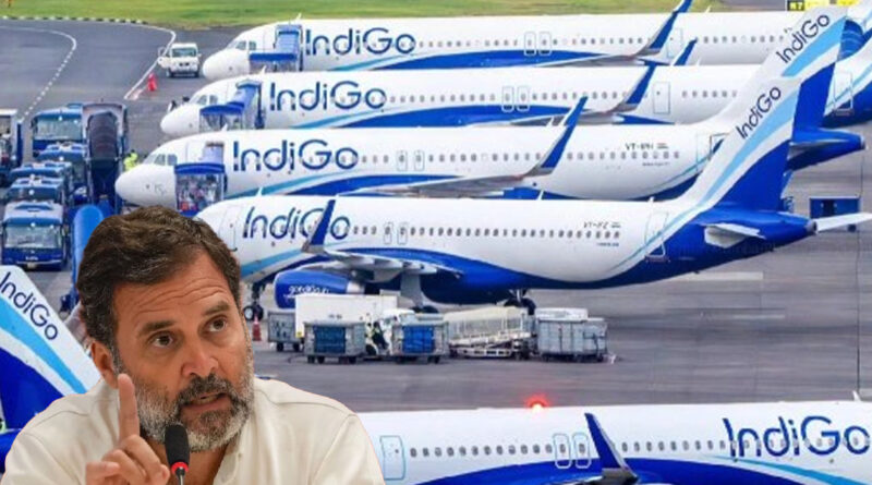 ఇండిగో వైఫల్యానికి కేంద్ర విధానాలే : రాహుల్ గాంధీ