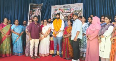 చదువుతోపాటు విద్యార్థులకు మనోవికాసం ఉండాలి