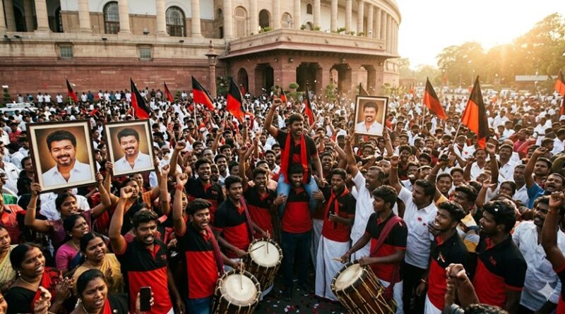 తమిళనాడులో విజయ్ అద్భుత అరంగేట్రం