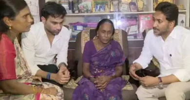 సాయికృష్ణ కుటుంబ సభ్యులకు జగన్ భరోసా