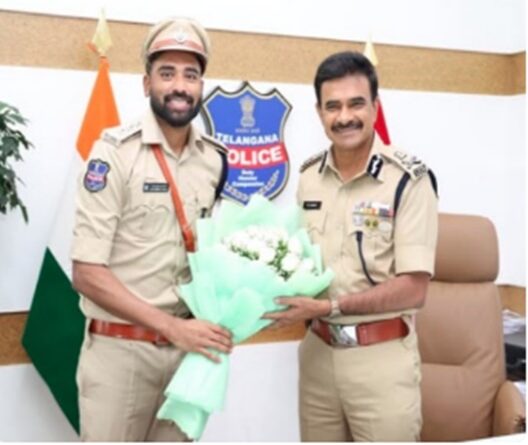డీజీపీకి శుభాకాంక్షలు తెలిపిన సిరాజ్